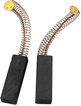 sourcing map Par 34x11x7mm Carbono Escobilla Eléctrica Herramienta para Eléctrico Martillo Taladro Motor