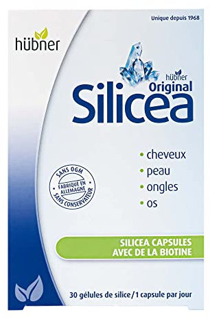 HUBNER - Silicea capsules de Silice avec Biotine - 30