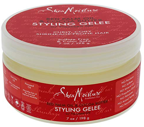 Shea Moisture Red Palm Oil and Cocoa Butter Styling Gelee, 7 oz