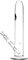 Heisenberg Bazooka Glasbong 50cm 29.2 Schliff Wasserpfeife NS29 mit Kickloch und Rundfuß