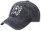 Waldeal Baseballkappe für Herren, waschbar, verstellbar, für Hundeliebhaber, Dog Dad Stickerei, Schwarz, Einheitsgröße