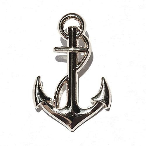 Pin Anker, silberfarben, ca. 23mm