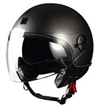 CASCO JET CON DOPPIA VISIERA FLY MOTOCUBO ANTHRACITE (XS)