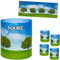 alles-meine.de GmbH 10 Stück - kleine Tischlichter Motiv frei wählbar Wiese & Bäume in der Landschaft inkl. Name - 10 cm - Licht - für Teelichter/Batterie LED Lichter & K..