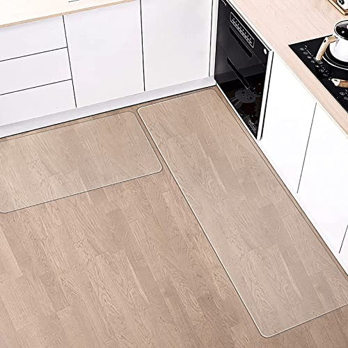 Schreibtischstuhl Matte 1,5mm Transparente Bodenschutzmatte Bürostuhl Unterlage 100x140 120x130 120x200 140x180 Schreibtischunterlage Clear Stuhlmatte für Hartböden Schützen Ihren Boden vor Kratzern (