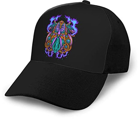 351 Baseballmütze Terror des Maskierten Mannes Sonnenmütze Mit Schweißband Freizeit Mütze Verstellbar Vintage Basecap, Für Laufender, Herren, Jungen