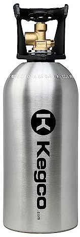 Kegco ZXI33-580 Nitrogen Tank, 33 Cu. Ft, Aluminum