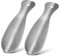 NINEMAX Petit Chausse Pied Metal 19cm, Chaussé Pied Métal Solide 2 Pcs Court Acier Inoxydable Convient Adultes Voyages