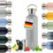 Blumtal Thermos - Bouteille en Acier Inoxydable à Double paroi, sans BPA et Isolante - Bouteille en Acier Inoxydable - Bouteille de thé - Gourde Thermique - Gourde de Sport,500ml,Gris