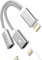 for iPhone Headphone Jack Adapter Dual Lightning Charger AUX Cable Dongle (2in1)for Apple MFI Certified Audio Charge Splitter Music Converter for iPad Air 11 12 13 14 Pro Max Se Xr 7 8 Plus Connector
