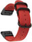 Armbänder für Garmin Instinct/Instinct Esports/Solar/Tide/Tactical Armband, Vintage Leder mit Verstellbarer Edelstahl Metall Schnalle Ersatzarmband Kompatibel mit Garmin Instinct Uhrenarmband (6)