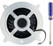 BIUMALL Replacement Internal Cooling Fan Universal 23 Blade Compatible with Sony Playstation 5 PS5, KSB1212HGG4E 12V 2.15A, with T8 Screwdriver