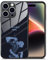 KWHKLST JJK_Toji Personalisierte Anime-Charakter-Hülle, originelle coole Manga-Kunst mit schwarzem Rahmen, aus gehärtetem Glas, für iPhone 16