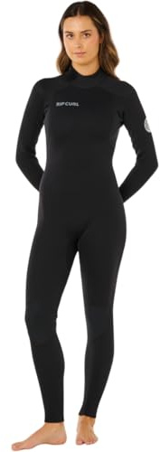 Rip Curl 2026 Frauen Trad 4/3mm Rückenreißverschluss Neoprenanzug 177WFS - Black