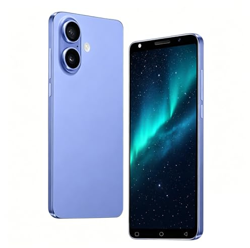 LilCost Cheap Mobile Phone,5.0 Inch HD Screen, Android 10.0, 2GB RAM 16GB ROM, MTK6580, Dual Nano SIM + 128GB Expandable, 3500mAh Battery, Face Unlock, Type-C Charging Phone (Blue)