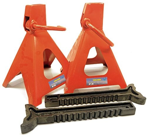 AB Tools-Toolzone 6 Tonne Chandelles Flurförderzeug Support Auto Jack 1 Paar 6000kg TE147