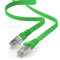 Cavo di rete piatto Cat.7 Gigabit Ethernet Lan (RJ45), 10Gbit/s, compatibile con Cat.5 –Cat.5e – Cat.6 Verde / 1 pz 3 m