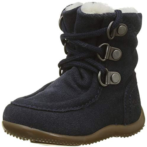 Kickers Bamara Stivali e stivali da bambina, Blu navy 10, 20 EU