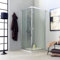 Kiamami Valentina Paroi de Douche Transparente 70x70 cm avec Profil Plat et Design Moderne | Fly