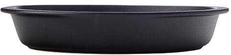 Maxwell & Williams HY0020 Caviar Black Auflaufform aus Premium-Keramik, Schwarz, 2300 ml