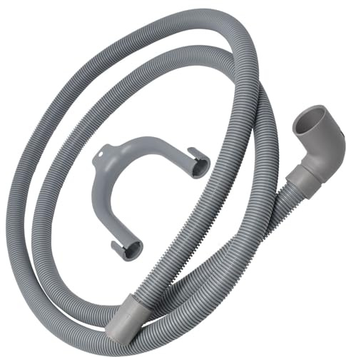 sparefixd Drain Waste Water Hose to Fit Hotpoint Dishwasher 2 metre | Check Fits List Below To Ensure Compatible With Your Appliance