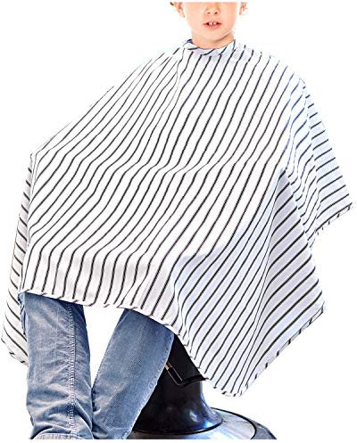 Original Barbertex Germany Friseurumhang Kinder Barber Shop Style mit Hakenverschluss, bei 60°C waschbar