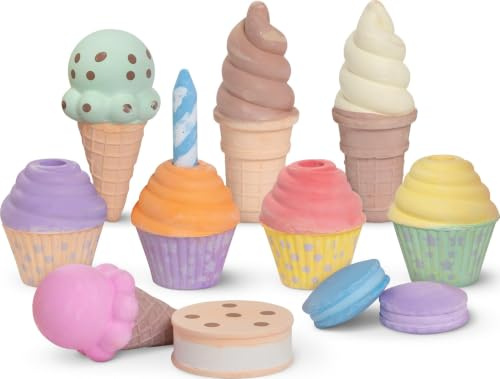 Melissa & Doug Eis- und Kuchenkreide-Set