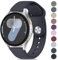 Mugust Armband Kompatibel Mit Samsung Galaxy Watch 7 40mm 44mm / Watch FE 40mm, 20mm Silikon Wasserdichtes Sport Ersatzarmband