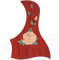 JOINPAYA Holz Gitarre Pickguard Scratch Platte Material Ebenholz Pickguard Für Gitarre-scratch