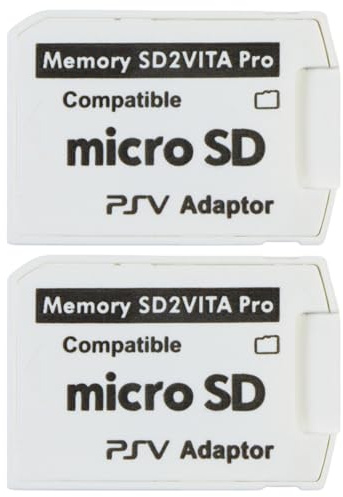 Hyamass Pro SD2Vita 5.0 - Adattatore scheda di memoria e adattatore micro SD per PS Vita 1000/2000 PSTV, compatibile con firmware 3.60 HENkaku Enso, trasferimento ad alta velocità plug-and-play