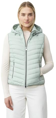 ONUA Leichte Steppweste Damen mit abnehmbarer Kapuze, Frühlingsweste, Damenweste oder Gilet mit leichter Wattierung in verschiedenen Farben (Größe 36-48)