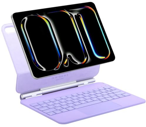 Custodia per tastiera Magic Keyboard per iPad 10a generazione, iPad (A16) di 11a generazione, custodia per tastiera Bluetooth wireless con supporto magnetico