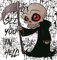 unbekannt See You In Hell Aufkleber Sticker Reaper Sensenmann Fun Autoaufkleber ca 7x7 cm
