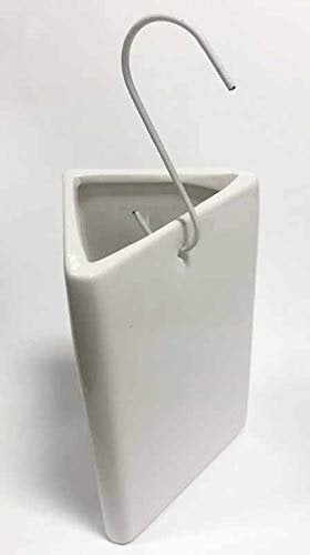 3x Heizkörper Luftbefeuchter | Wasser Verdampfer Heizung | Verdunster Wasserverdunster Keramik weiß | Raumbefeuchter