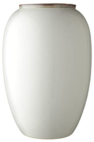 BITZ - Vase/Blumenvase - Stoneware - Cream - (HxD) 50 x 30cm