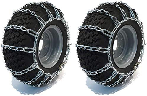 The ROP Shop 2 Stück Kettenglieder 24 x 8,5 x 12 für Schneefräsen, Rasen- und Gartentraktoren, Rasenmäher und Reiter, UTV, ATV, 4-Räder, Nutzfahrzeuge