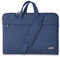 Voova Laptoptasche Tasche 15 15,6 16 Zoll Notebook Schultertasche Umhängetasche Tragetasche Notebooktasche leicht mit Versteckbarer Griff für Laptop 15.6 Blau