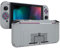 eXtremeRate Hülle Case für Nintendo Switch Joycon/Konsole, DIY-Back Shell & Kickstand & Joy Con Abdeckung & Tasten Set, Ersatz Gehäuse für Nintendo Switch Console-Classic 1989 GB DMG-01