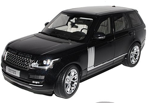 Welly Land R*o*v*e*r Range MKIV Schwarz SUV Ab 2012 1/18 GTA Modell Auto mit individiuellem Wunschkennzeichen