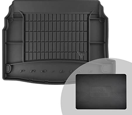 FROGUM ProLine 3D Gummimatte Exklusive Auto Kofferraummatte Kofferraumwanne für Mercedes-Benz E-Klasse W213 2016-2023 | Bequemer Organiser | Die höchsten Kanten