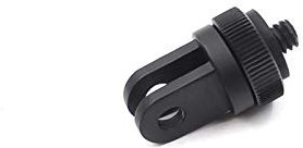 LICHIFIT Universal Aluminiumlegierung Stecker 1/4 Kamera Base Schraube Adapter für Insta360 ONE X3 / X2 / X/R für GoproHero 11/10 Action Kamera Zubehör