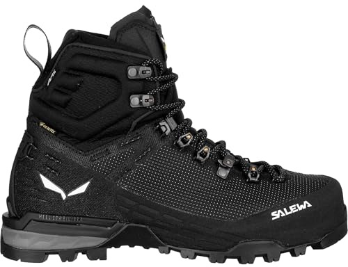 SALEWA Ortles Edge Mid GTX W Damen-Sneaker, Schwarz, 37 EU