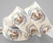 3 m x 40 mm Dekoband OSTERHASEN mit formstabilen Kanten Schleifenband mit Ostern Muster Geschenkband Hasen Creme Blumen Frühling Blühende Zweige Osterdekoration Basteln