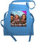 Schürze - Foto Text Erwachsene - Fotogeschenk I Geschenk Bild personalisiert I Geschenk mit Bild I Custom Photo - 60x87 - Hellblau - personalisierte kochschürze schürzen+selbst+gestalten