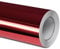Folindo® Rot Chrom Autofolie (13€/m²) | 100 x 152 cm | Selbstklebende Luftkanal 3D Folie zur Auto Folierung | Blasenfrei