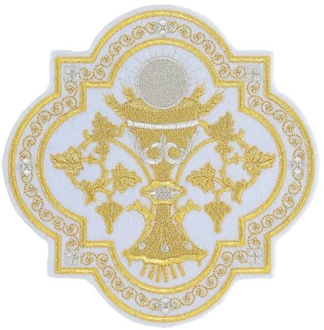 Holyart Calice Eucharistie 17 cm pièce Non adhésive Or Argent