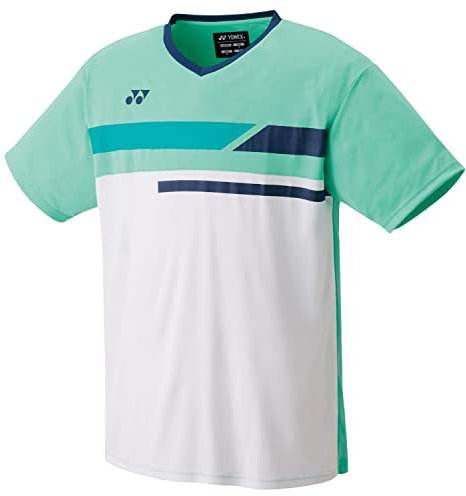 Yonex Herren Team Short Sleeve Polo S Tennis-Shirt, Schwarz, S