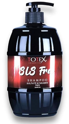 TOTEX SLS Free Shampoo | ohne Sulfate ohne Parabene | Weiches und feuchtigkeitsspendendes Shampoo für trockenes Kopfleder, 750 ml