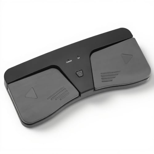 Elektronischer Musik-Seitenwender, Kabelloser Bluetooth-Seitenwender, Wiederaufladbares Kabelloses Page-Turner-Pedal, für Spielaufführungen, für Tablets und Smartphones