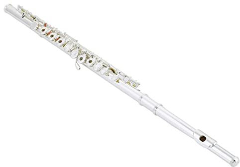 Flöteninstrument 16 Klappen Offene Löcher Flöte Neusilberbeschichteter Kopfkörper Und Mechaniken E-Mechanik Ringklappen Offset G Holzbläser Professionelles Querflöten